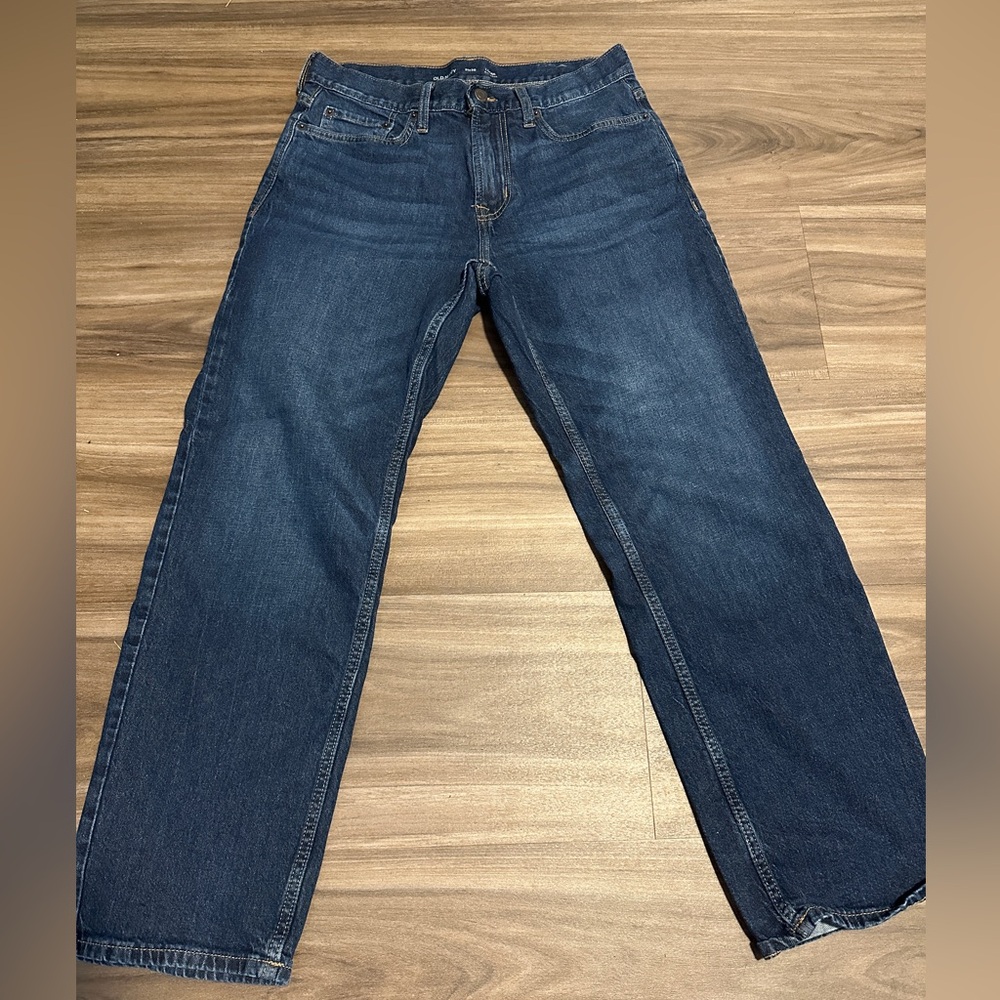 Old Navy Jeans.  Size 31x30 Loose Fit.  Like New.